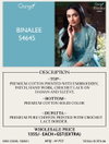 Binalee 4645 By Ganga Cotton Printed Online Designer Salwar Suits Wholesale